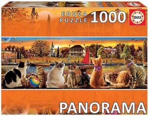 Dėlionė su katėmis Educa Borras, 1000 d. kaina ir informacija | Dėlionės (puzzle) | pigu.lt