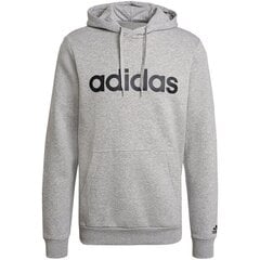 Мужской спортивный блюзон Adidas Essentials Hoodie M GK9071, серый цена и информация | Мужская спортивная одежда | pigu.lt
