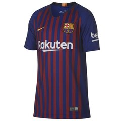 Sportiniai marškinėliai berniukams Nike FCB NK BRT stad JSY SS HM junior 89458 456, mėlyni kaina ir informacija | Marškinėliai berniukams | pigu.lt