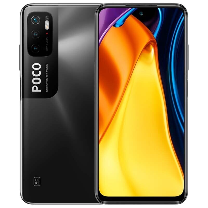 Poco M3 Pro 5G Dual SIM 4/64GB MZB095EEU Black kaina ir informacija | Mobilieji telefonai | pigu.lt