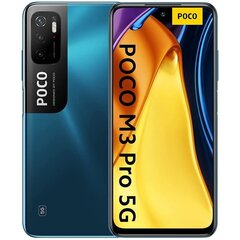 Xiaomi Poco M3 Pro 5G, 64GB, Dual SIM, Cool Blue цена и информация | Мобильные телефоны | pigu.lt