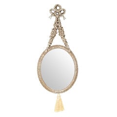 Декоративное зеркало 60 см, золотистого цвета цена и информация | Зеркала | pigu.lt
