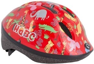 Dviratininko šalmas HQBC FUNQ Animals Red 48-54 cm kaina ir informacija | Šalmai | pigu.lt