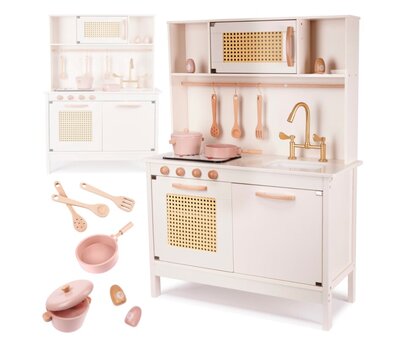 Деревянная кухонька Retro цена и информация | Игрушки для девочек | pigu.lt