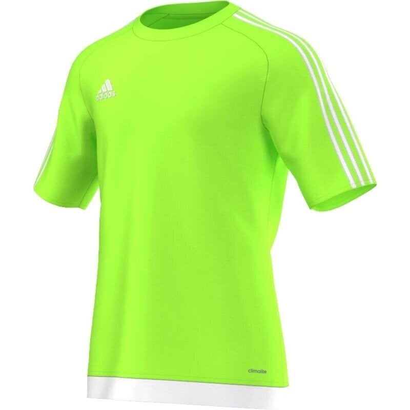 Marškinėliai vyrams Adidas Estro 15 M S16161, žali kaina ir informacija | Vyriški marškinėliai | pigu.lt