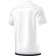 Спортивная футболка мужская Adidas tiro 15 M S22437, белая цена и информация | Мужская спортивная одежда | pigu.lt