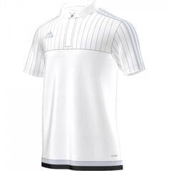 Спортивная футболка мужская Adidas tiro 15 M S22437, белая цена и информация | Мужская спортивная одежда | pigu.lt
