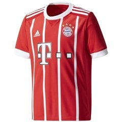 Sportiniai marškinėliai berniukams Adidas FC Bayern Munchen Junior AZ7954 sportiniai marškinėliai, raudoni kaina ir informacija | Marškinėliai berniukams | pigu.lt