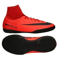 Футбольная обувь для детей Nike mercurialX victory 6 DF IC Jr 903599 616, красная цена и информация | Футбольные бутсы | pigu.lt