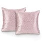 Dekoratyviniai pagalvėlių užvalkalai Glamour Velvet Blackout Navia, 2 vnt kaina ir informacija | Dekoratyvinės pagalvėlės ir užvalkalai | pigu.lt