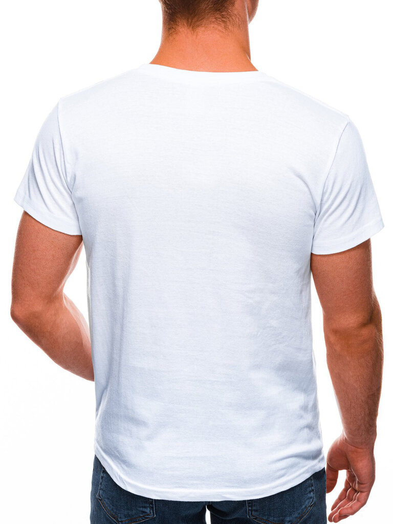 Marškinėliai vyrams Just do nothing JS/712005-43537, balti цена и информация | Vyriški marškinėliai | pigu.lt