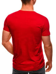 Marškinėliai vyrams Just do nothing JS/712005-43547, raudoni kaina ir informacija | Vyriški marškinėliai | pigu.lt