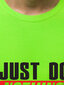 Marškinėliai vyrams Just do nothing JS/712005-43545, žali kaina ir informacija | Vyriški marškinėliai | pigu.lt