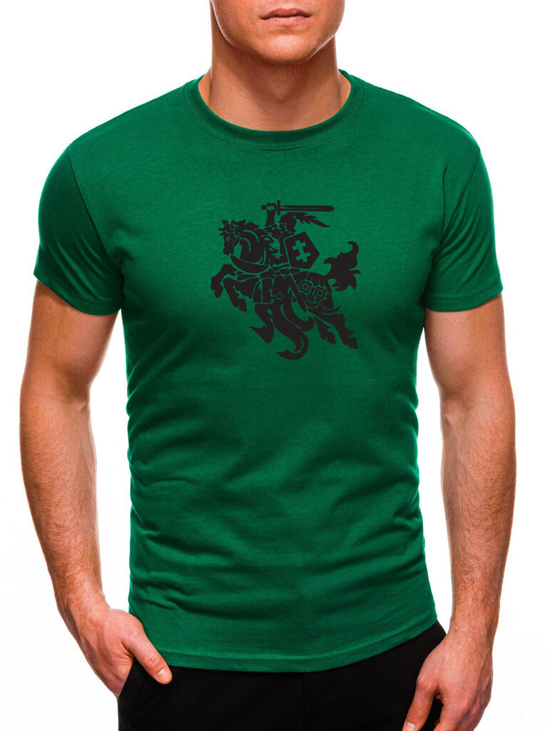 Marškinėliai vyrams Vytis JS/712005-43530, žali kaina ir informacija | Vyriški marškinėliai | pigu.lt