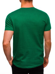 Мужская футболка Autoritetas JS/712005-43535, зеленая цена и информация | Мужские футболки | pigu.lt