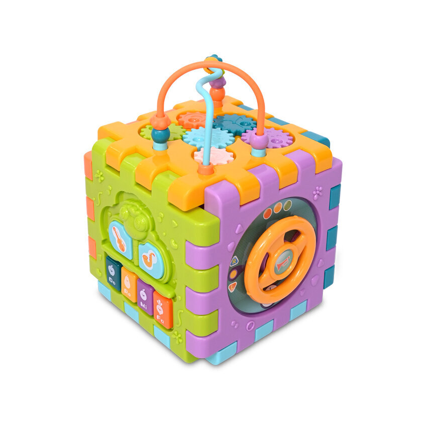 Žaislas Lorelli Kubas 6 pusių + 4 formelės kaina ir informacija | Lavinamieji žaislai | pigu.lt