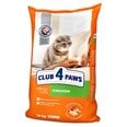 CLUB 4 PAWS PREMIUM pilnavertis sausas maistas suaugusioms katėms su vištiena, 14kg