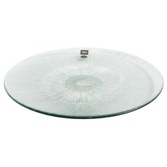Плоская тарелка Inde Aster Прозрачный (ø 26,5 cм) цена и информация | Посуда, тарелки, обеденные сервизы | pigu.lt