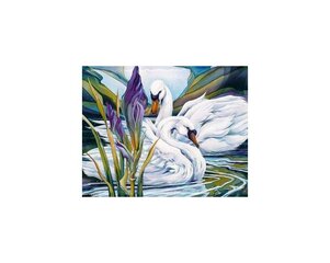 Картина стразами в технике алмазной вышивки "Птичка" Collection D'Art 38x48cm цена и информация | Алмазная мозаика | pigu.lt