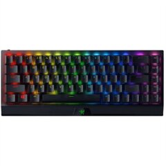 Механическая клавиатура, Razer BlackWidow V3 Mini HyperSpeed, RGB, Yellow Switch, чёрная, RU цена и информация | Клавиатуры | pigu.lt