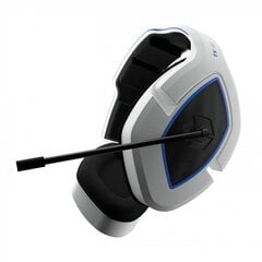 TX-50 Wireless RF Stereo Gaming Headset (White/Blue) kaina ir informacija | Ausinės | pigu.lt