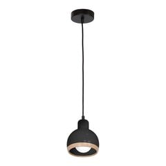 Milagro подвесной светильник Oval Black цена и информация | Люстры | pigu.lt