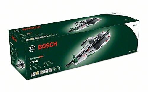 Rankinė plytelių pjaustyklė BOSCH PTC 640, 0603B04400 kaina ir informacija | Pjūklai, pjovimo staklės | pigu.lt