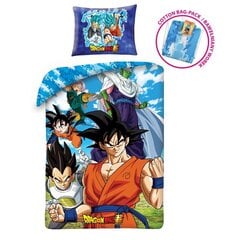 Комплект детского постельного белья Dragon Ball, 140x200 см, из 2 частей цена и информация | Детское постельное бельё | pigu.lt