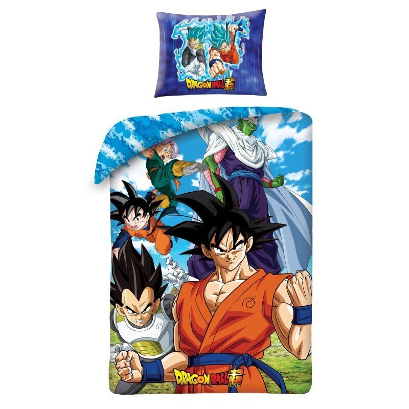 Vaikiškas patalynės komplektas Dragon Ball 140x200, 2 dalių цена и информация | Patalynė kūdikiams, vaikams | pigu.lt