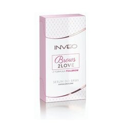 Antakių augimą skatinantis serumas Brows2Love Inveo Ultimate Cosmetics, 3.5 ml цена и информация | Карандаши, краска для бровей | pigu.lt