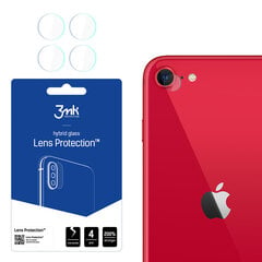 Kameros apsauga 3MK Apple iPhone SE 2022 kaina ir informacija | Apsauginės plėvelės telefonams | pigu.lt