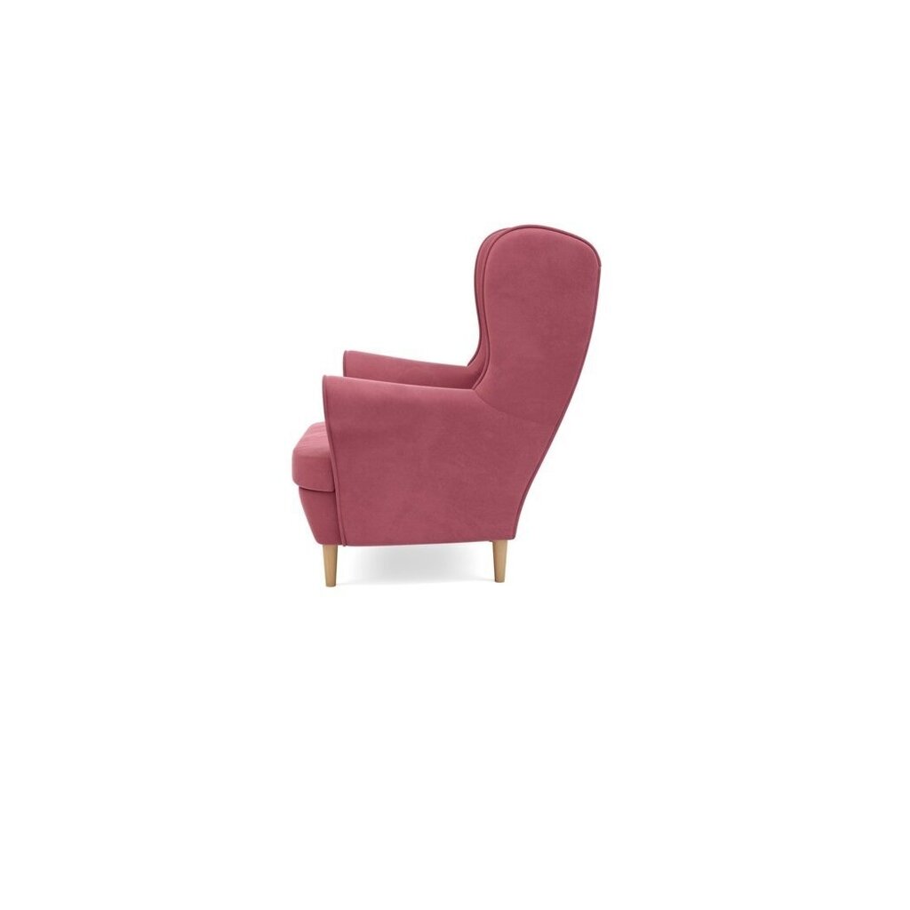 Fotelis Ropez Scandi, rožinis kaina ir informacija | Svetainės foteliai | pigu.lt