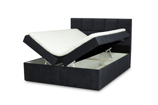 Кровать Ropez Flip 200x200 см, темно-серая цена и информация | Кровати | pigu.lt