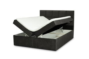 Кровать Ropez Flip 200x200 cм, темно-серая цена и информация | Кровати | pigu.lt