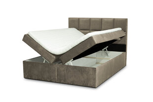 Кровать Ropez Flip 200x200cm, светло-коричневая цена и информация | Кровати | pigu.lt