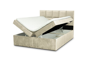 Кровать Ropez Flip 160x200см, песочного цвета цена и информация | Кровати | pigu.lt