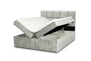 Кровать Ropez Flip 140x200см, светло-серая цена и информация | Кровати | pigu.lt