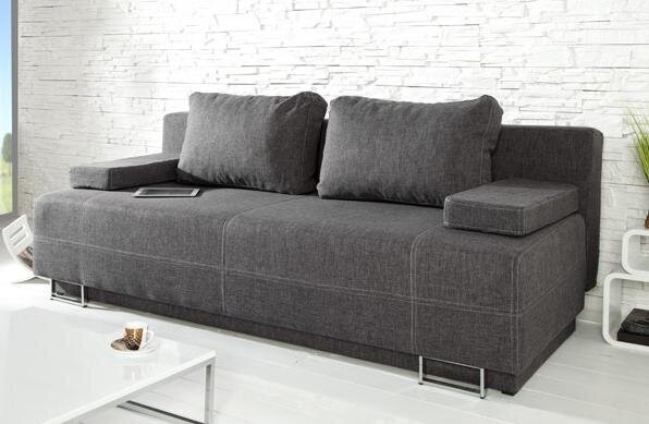 Sofa Ropez Candy, pilka kaina ir informacija | Sofos | pigu.lt