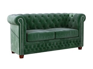 Sofa Ropez York 2, žalia kaina ir informacija | Sofos | pigu.lt