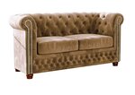 Sofa Ropez York 2, smėlio spalvos