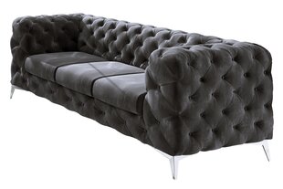 Trivietė sofa Ropez Chelsea, juoda kaina ir informacija | Sofos | pigu.lt