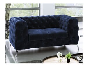 Двухместный диван Ropez Chelsea, синий цена и информация | Диваны | pigu.lt