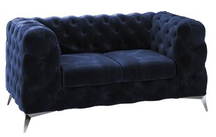 Dvivietė sofa Ropez Chelsea, mėlyna kaina ir informacija | Sofos | pigu.lt