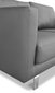 Sofa Ropez Boston 3S, pilka цена и информация | Sofos | pigu.lt