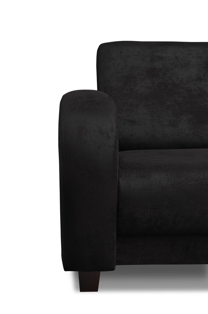 Sofa Ropez Antis 2, juoda цена и информация | Sofos | pigu.lt