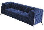 Sofa Ropez Chelsea Bis 3S, mėlyna