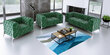 Sofa Ropez Chelsea Bis 2S, žalia цена и информация | Sofos | pigu.lt