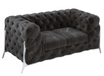 Sofa Ropez Chelsea Bis 2S, juoda