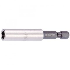 Универсальный магнитный держатель бит с кольцом Bohrcraft, 1/4 "x250 мм цена и информация | Механические инструменты | pigu.lt