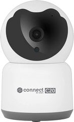 Kruger & Matz Connect C20 Tuya vidinė Wi-Fi kamera, balta kaina ir informacija | Vaizdo kameros | pigu.lt